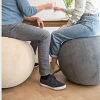 Dove Wings - Beige Rib Sitting Ball