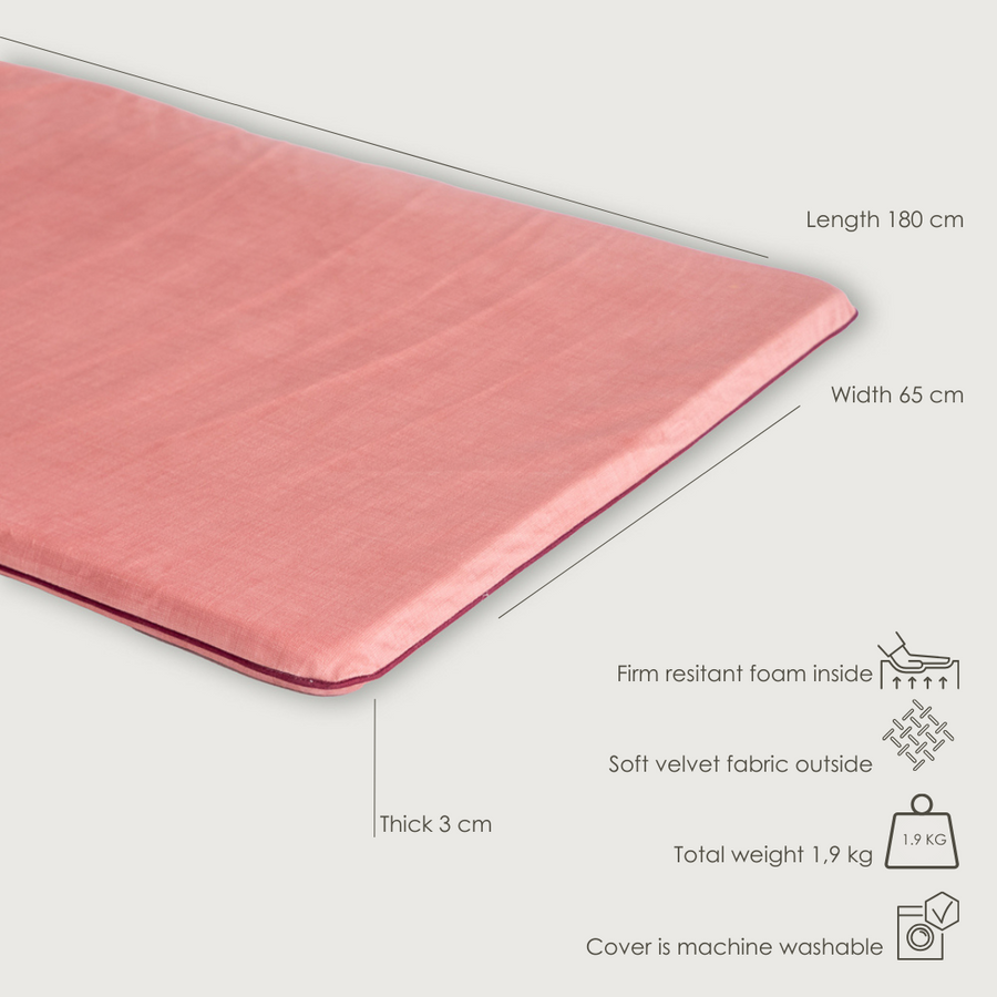Pilates mat pink
