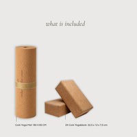 Combideal: Kork Yoga Starterset