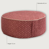 Ma Chérie - Burgundy Pouf