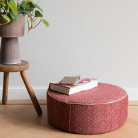 Ma Chérie - Burgundy Pouf