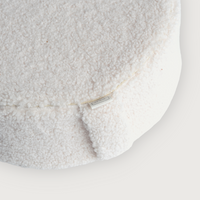 fluffy marshmallow poef