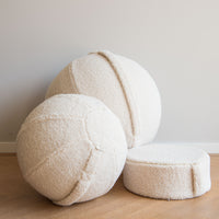 Fluffy Marshmallow - Teddy Pouf