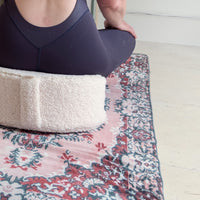 teddy meditation pouf