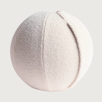 Fluffy Marshmallow - Bouclé Teddy Sitting Ball