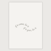 It Comes And Goes - Postcard