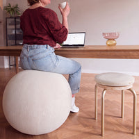 Good Sitting Deal: Beige Rib