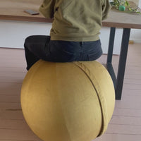 Ergonomic sitting ball