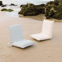Blauwe Vloerstoel - voor Meditatie & Strand - byAlex BomGosto Collectie