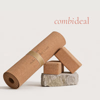 Combideal: Kork Yoga Starterset
