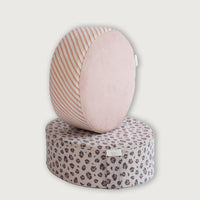 Pink Candy Cane - Pink Pouf