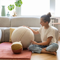 kinder zitbal beige