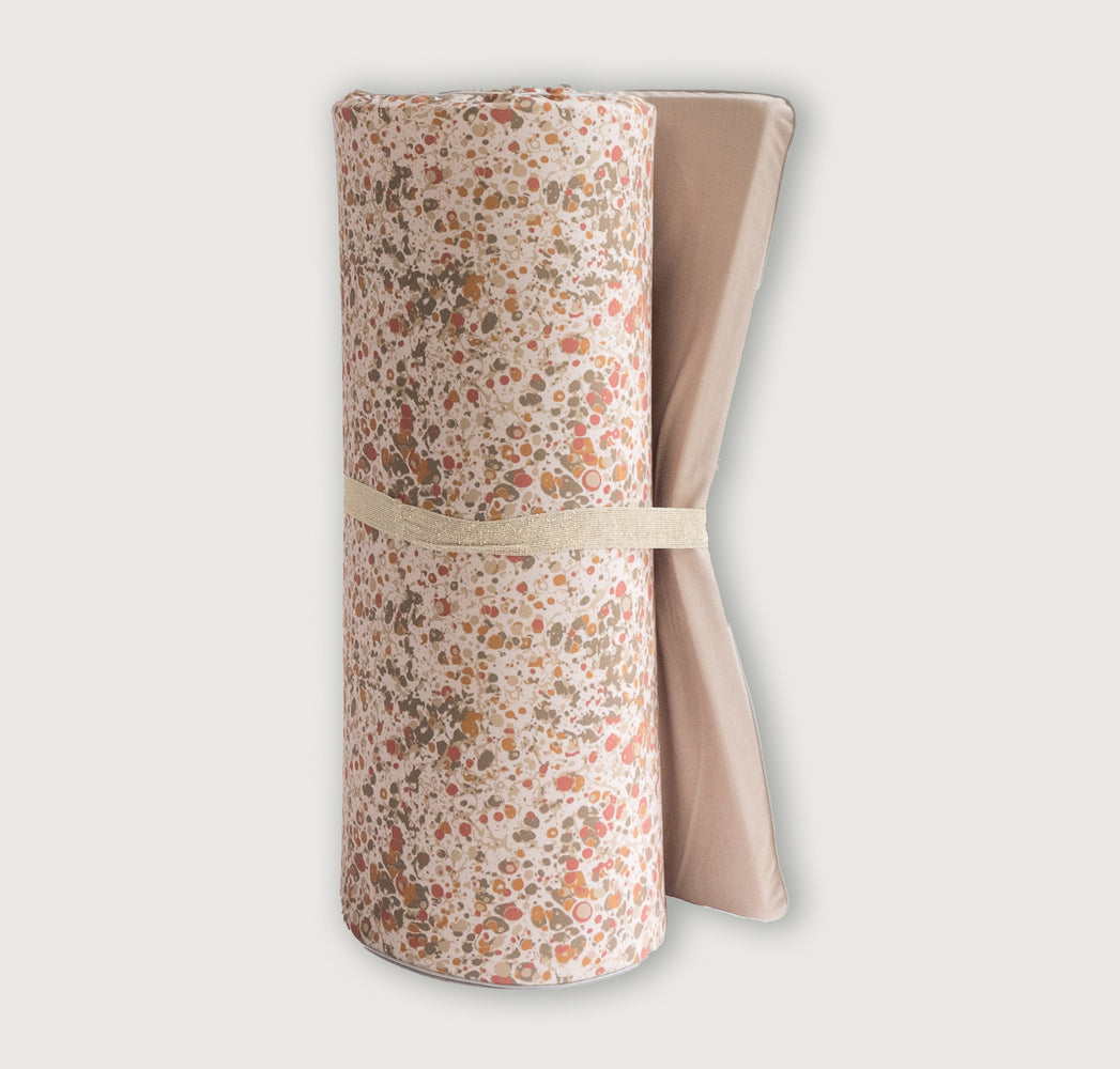 yogamat beige print