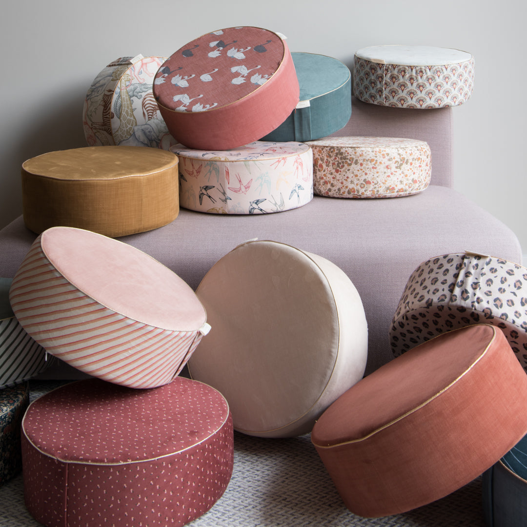 meditation poufs