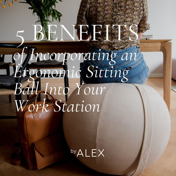 5 Benefits of an Ergonomic Sitting Ball Into Your Work Station