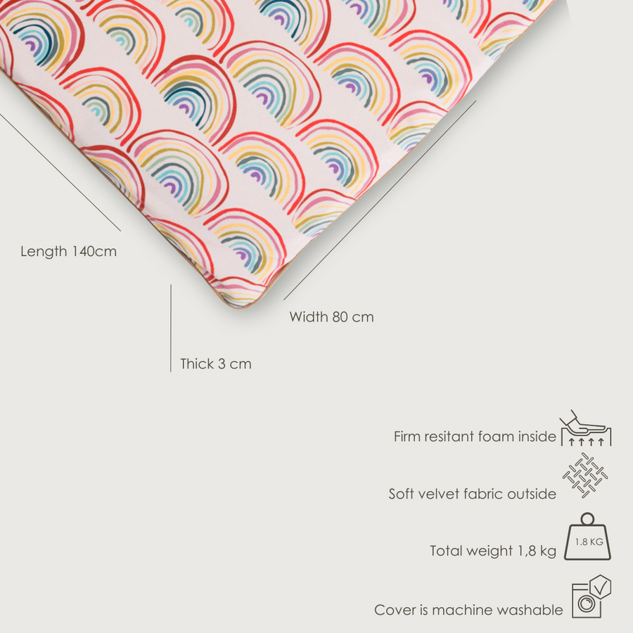 Rainbow Your Day - Regenboog Speelmatras