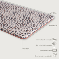 Leopard Love - Extra Thick Yoga Mat for Yin Yoga and Yoga Nidra