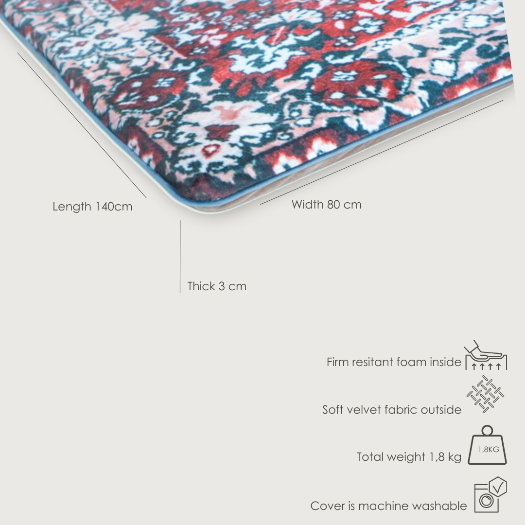 Namastplay - Vintage Tapijt Speelmatras