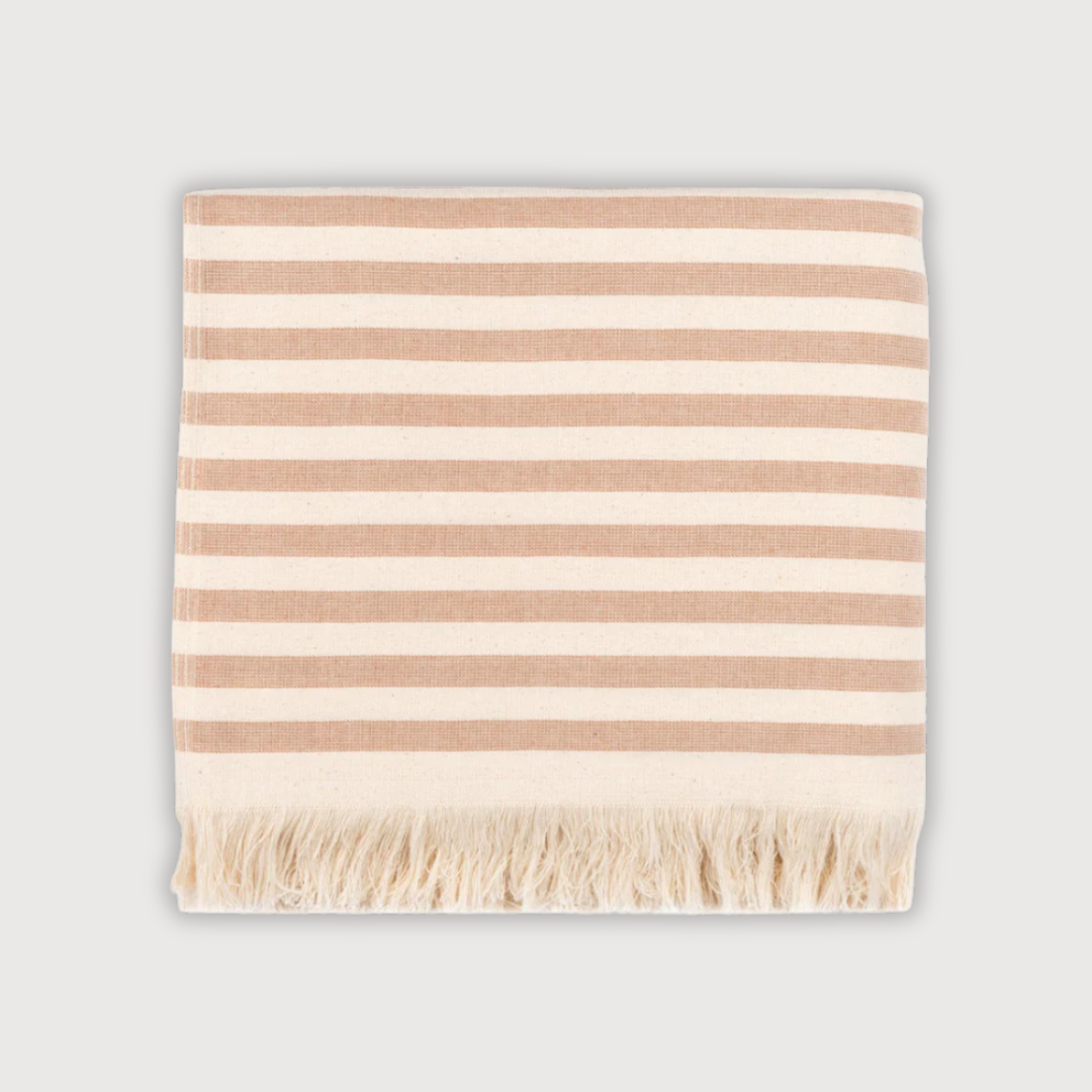 Neutral Beige Activity & Beach Towel - byAlex BomGosto Collection