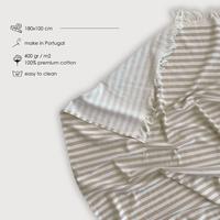 Beige Activity & Beach Towel - byAlex BomGosto Collection