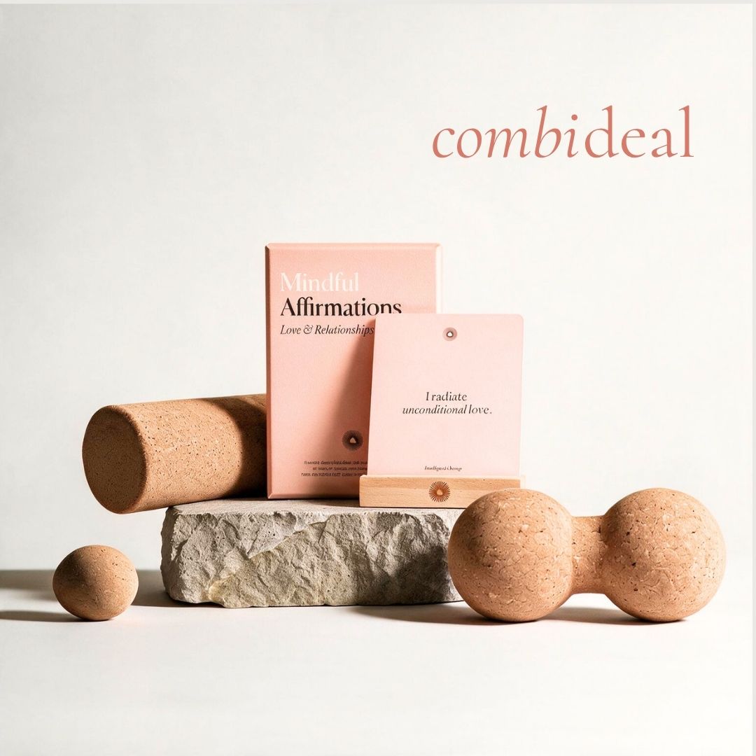 No Stress Bundel: Fascia Releas + Affirmatiekaarten Liefde & Relatie