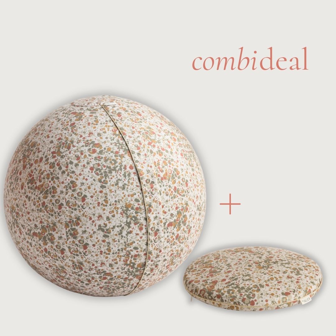 Goede zitdeal: Beige print