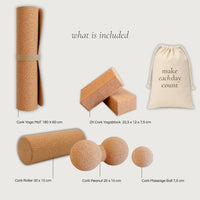 Combideal: De Complete Kurk Yoga & Herstel Bundel