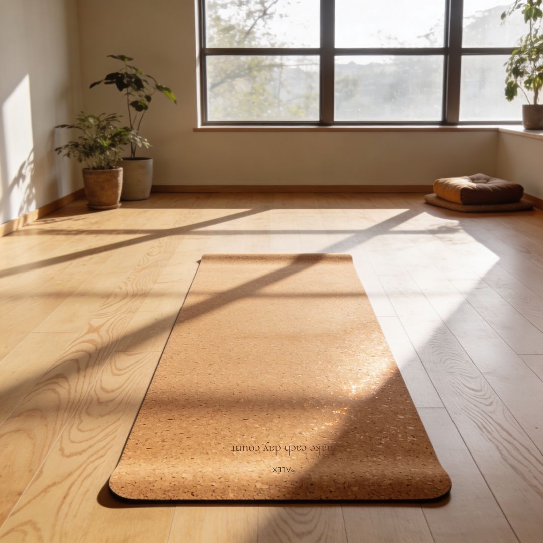 Natural Cork Yoga Mat – byAlex BomGosto