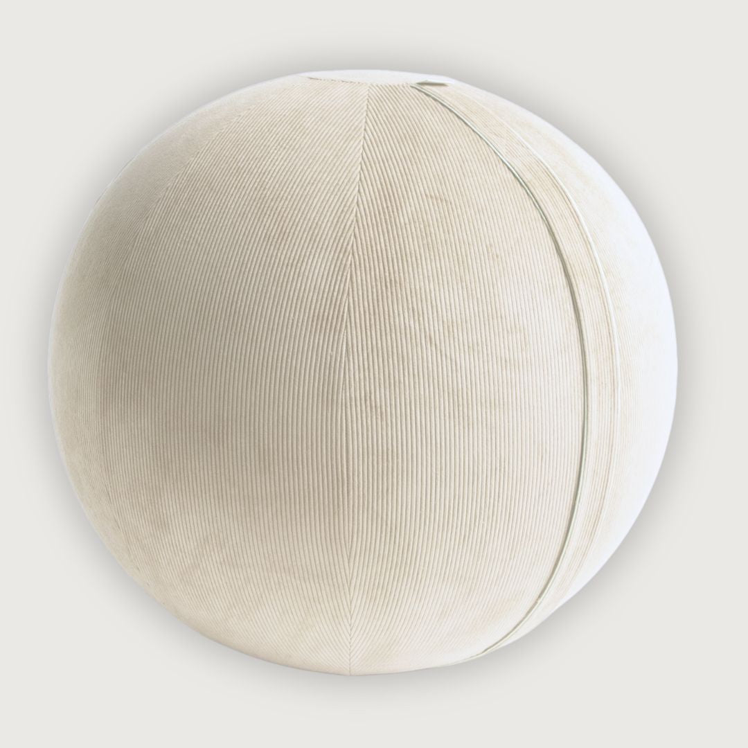 Dove Wings - Beige Rib Sitting Ball