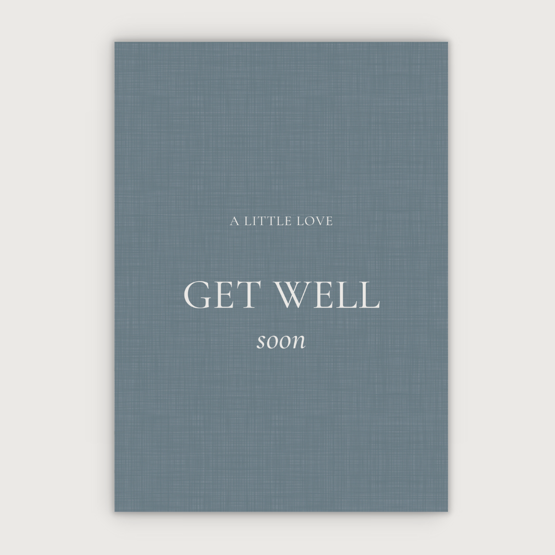 Get Well! - Beterschap Ansichtkaart