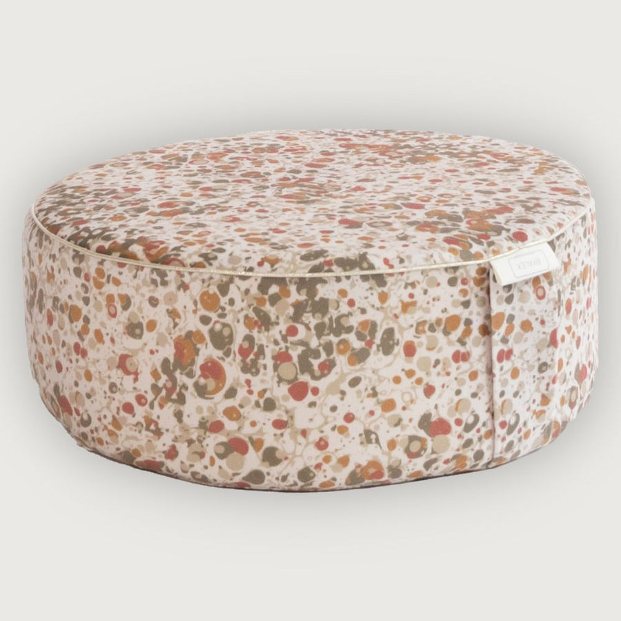 pouf with print 