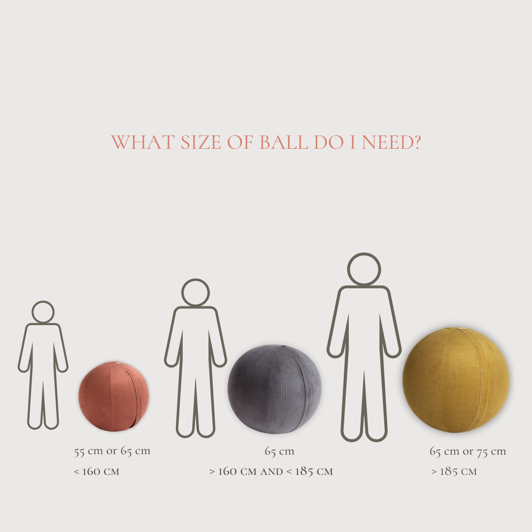 Autumn in the Park - Yellow Sitting Ball