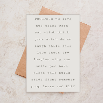 Together! - Postcard