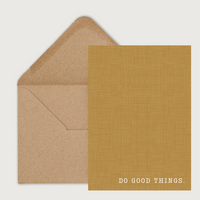 Good Things - Postcard
