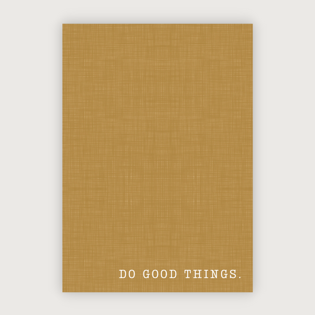 Good Things - Postcard