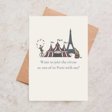 Circus City - Postcard