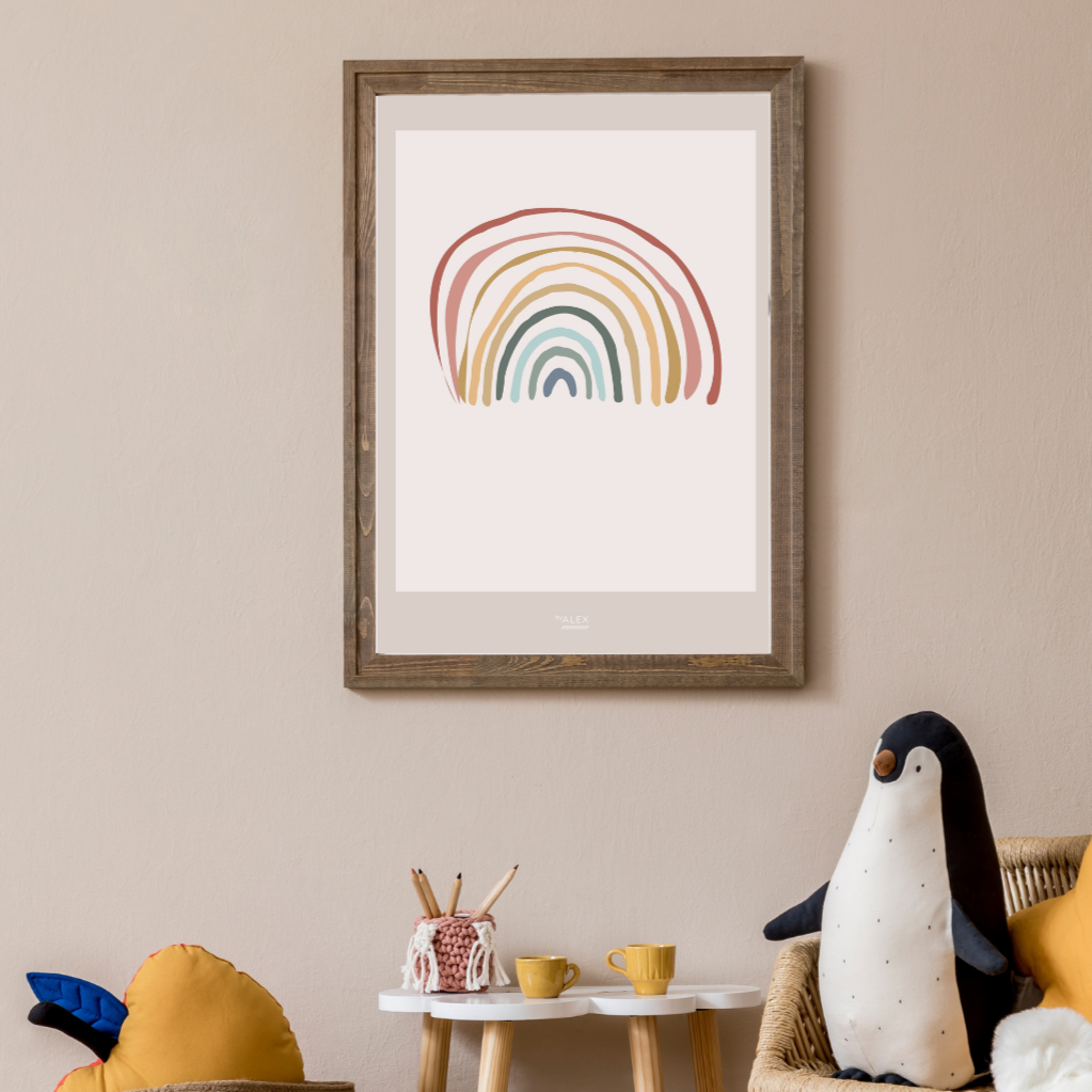 Rainbow Your Day - A3 Poster