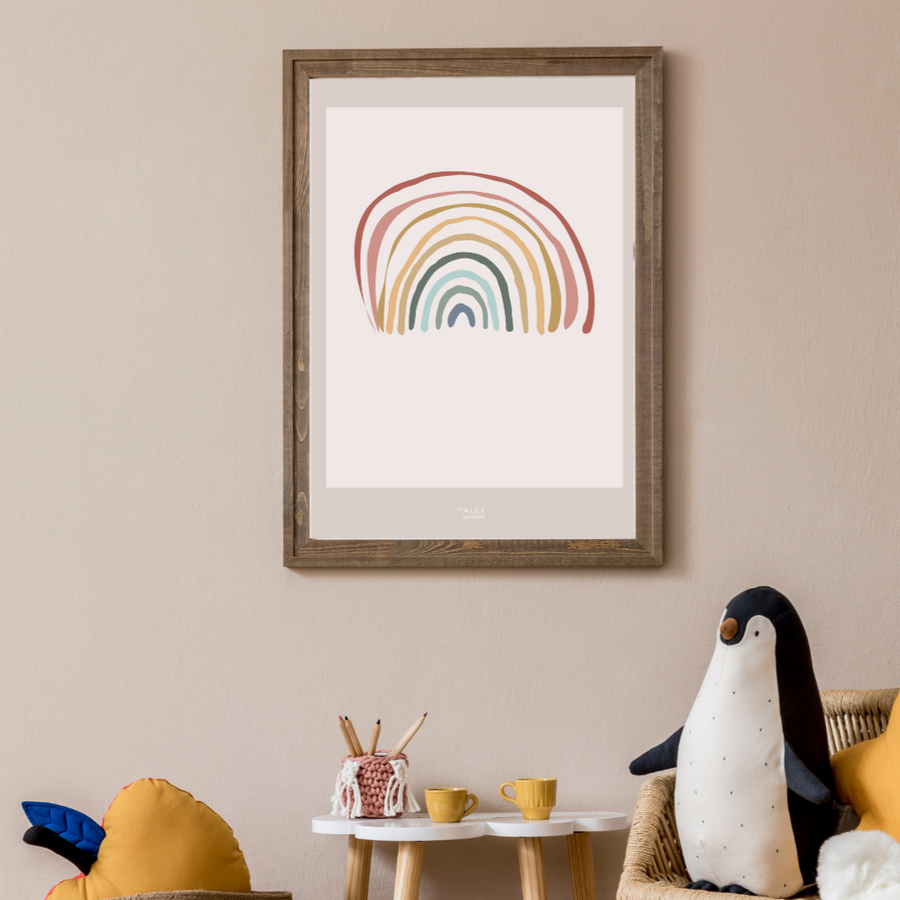 Rainbow Your Day - A3-Poster