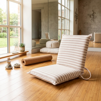 Beige Vloerstoel – voor Meditatie & Strand - byAlex BomGosto Collectie