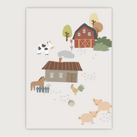 Happy Farm! - Postcard
