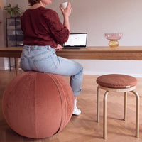 Good Sitting Deal: Brown Velvet