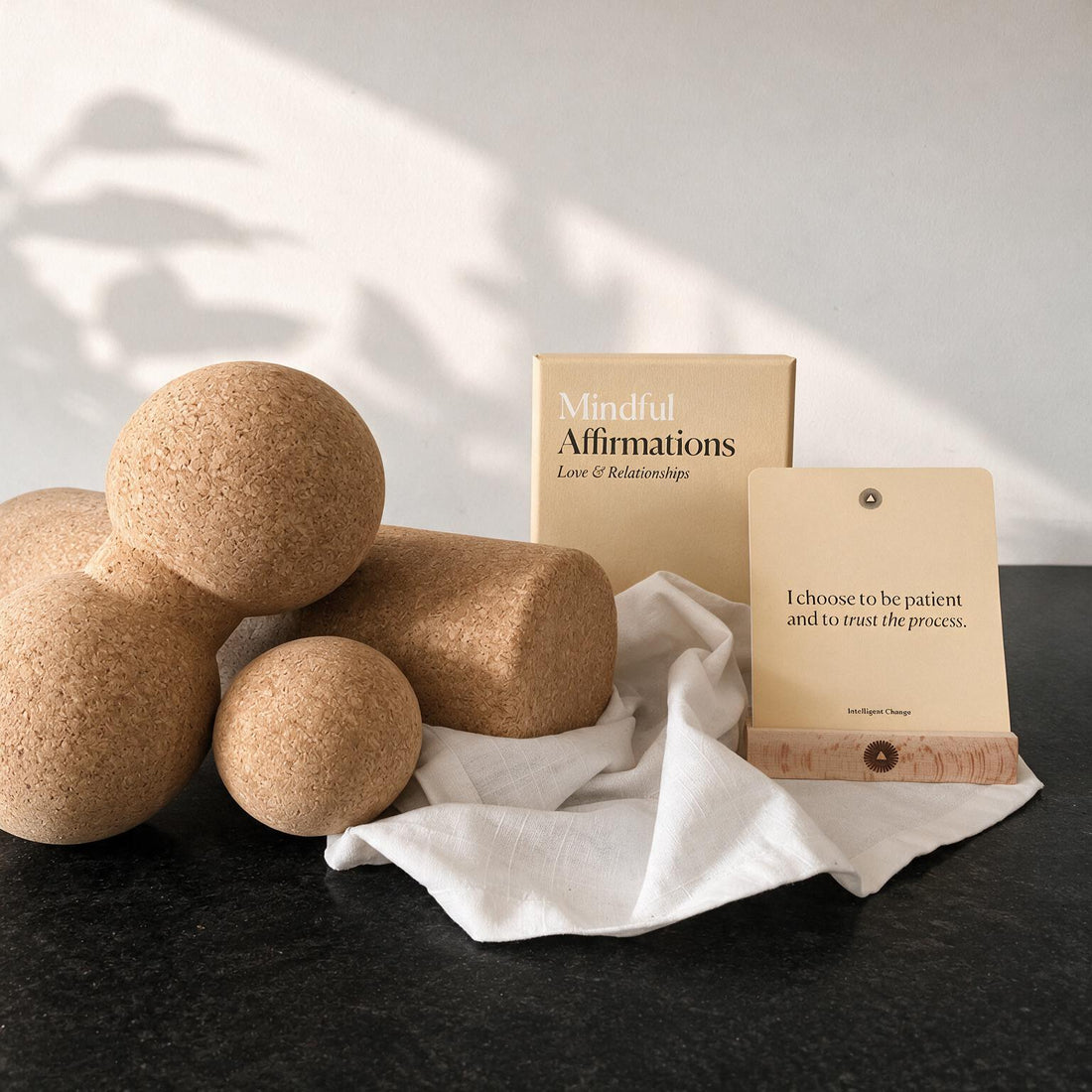 No Stress Bundel: Fascia Release + Affirmatiekaarten &