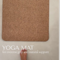 Natural Cork Yoga Mat – byAlex BomGosto Collection