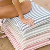 Blauwe Vloerstoel - voor Meditatie & Strand - byAlex BomGosto Collectie