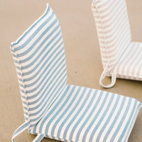 Blauwe Vloerstoel - voor Meditatie & Strand - byAlex BomGosto Collectie