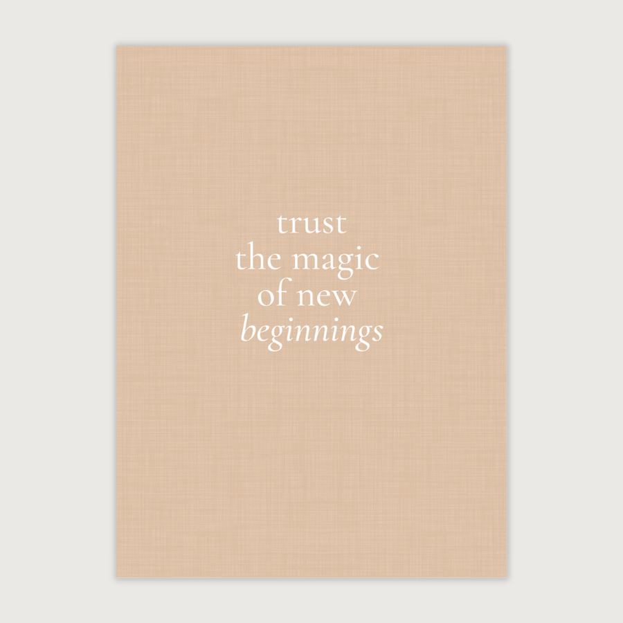Magic Trust - Postcard