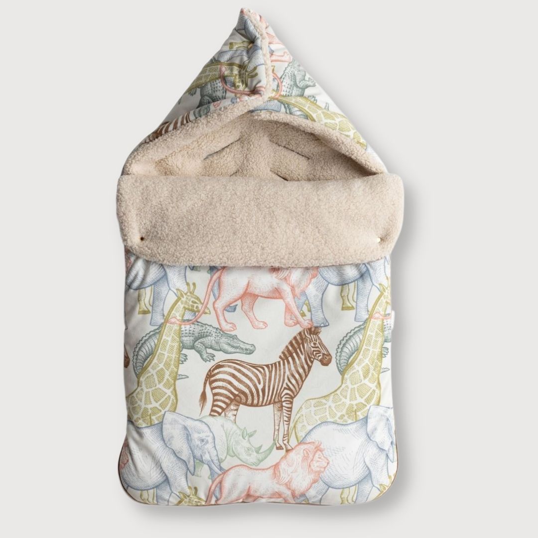 Fountain of life animal footmuff for maxi cosi