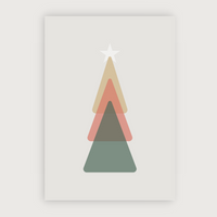 christmas tree postcard byalex