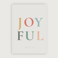 joyful christmas card byalex