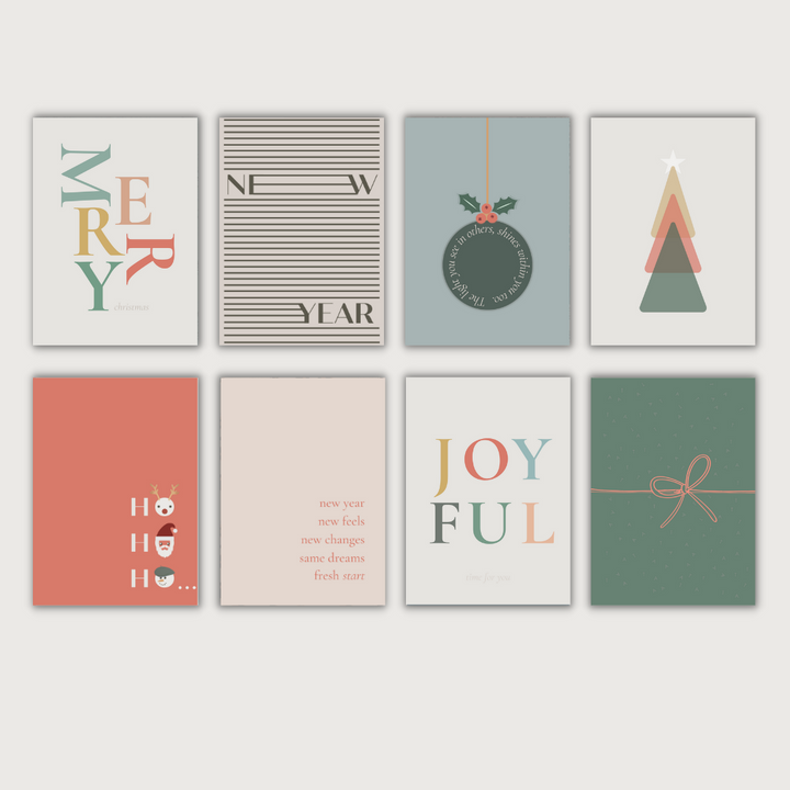 set kerstkaarten